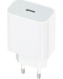 ΦΟΡΤΙΣΤΗΣ (ΧΩΡΙΣ ΚΑΛΩΔΙΟ) QIHANG Z60 20W ΜΕ ΘΥΡΑ USB-C FAST CHARGING - ΛΕΥΚΟ