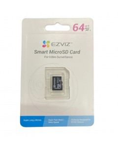 ΚΑΡΤΑ ΜΝΗΜΗΣ EZVIZ MicroSD 64GB C10 CS-CMT-CARDT64G-D