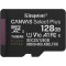 Kingston Canvas Select Plus Κάρτα microSDXC 128GB U1 V10 A1 150MB/s (SDCS3-128GB)
