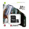 Kingston Canvas Select Plus Κάρτα microSDXC 64GB U1 V10 A1 Με Adapter (SDCS2-64GB)