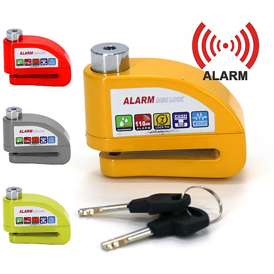 DISK LOCKED ALARM 110dB FOR MOTO AC8305 + SURVEY CABLE + TRANSPORTATION POSITION DISK LOCKED ALARM 110dB FOR MOTO AC8305 + SURVEY CABLE + TRANSPORTATION POSITION