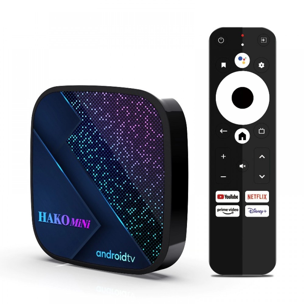 ANDROID TV BOX HAKO MINI PRO Netflix Certified (2GB/16GB) Amlogic S905Y4