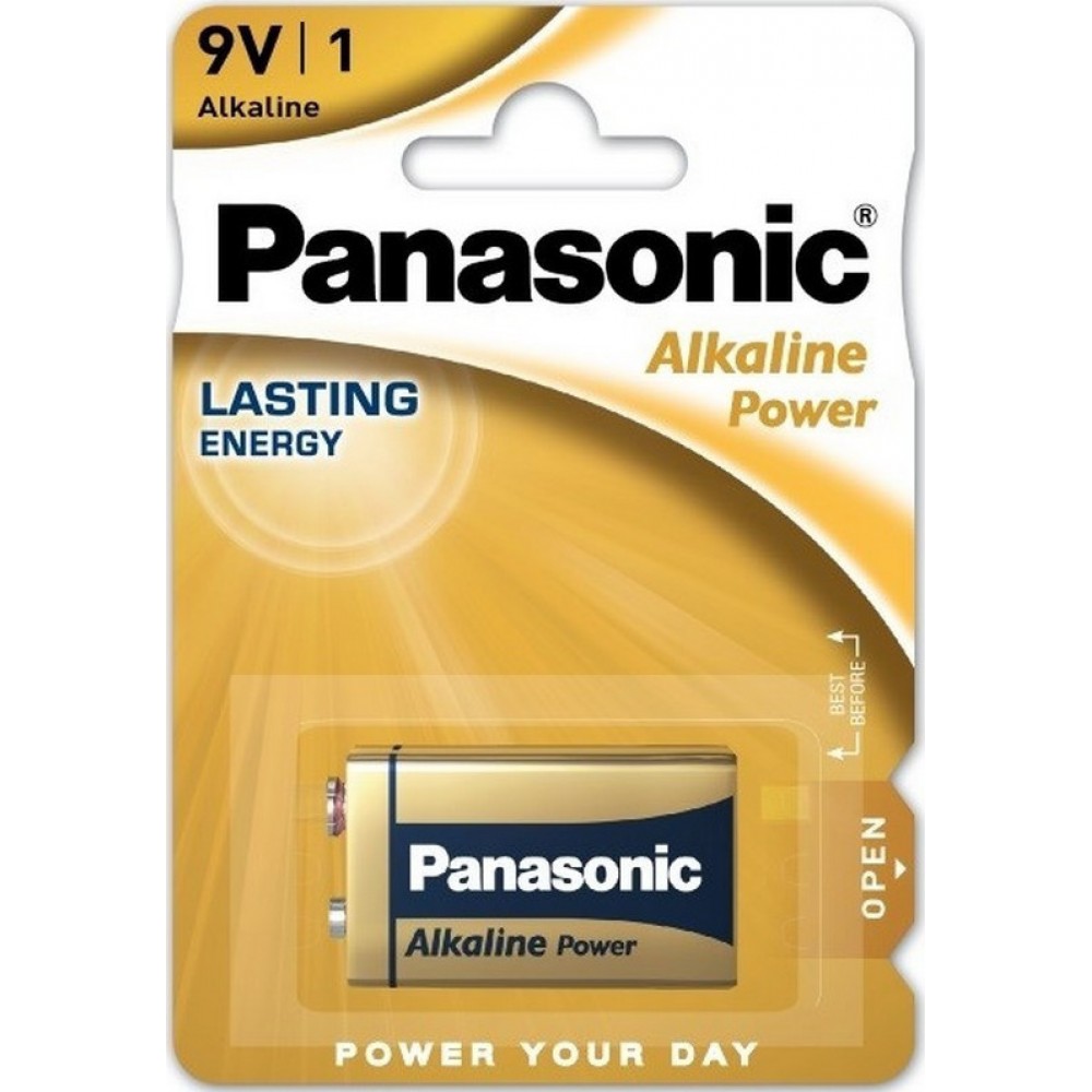 ΜΠΑΤΑΡΙΑ ΑΛΚΑΛΙΚΗ 9V PANASONIC (6LF22) 1 ΤΕΜΑΧΙΟ