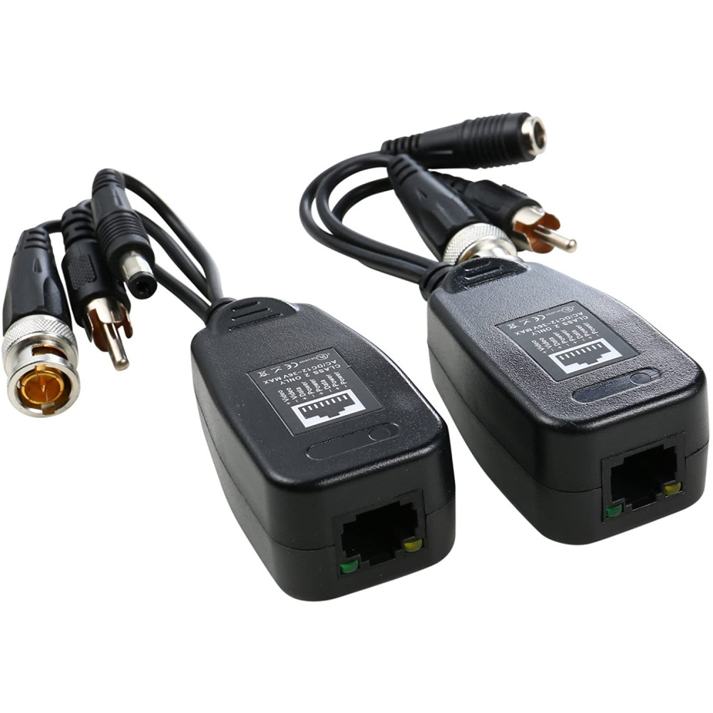 ΜΕΤΑΔΟΤΗΣ VIDEO POWER & AUDIO ΜΕΣΩ UTP ΚΑΛΩΔΙΟΥ OEM VDB-213B-213C1
