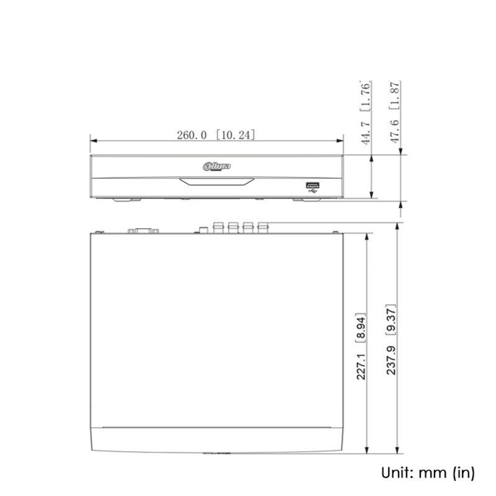 DAHUA XVR5104HS-I3 ΚΑΤΑΓΡΑΦΙΚΟ 4 ΚΑΝΑΛΙΩΝ Full HD 5MP DAHUA XVR5104HS-I3 ΚΑΤΑΓΡΑΦΙΚΟ 4 ΚΑΝΑΛΙΩΝ Full HD 5MP