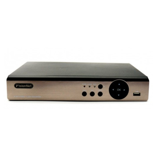 VISIONNET VN-8804 ΚΑΤΑΓΡΑΦΙΚΟ 4 ΚΑΝΑΛΙΩΝ 4K (8.0 MP) Hybrid (XVI/TVI/CVI/AHD/IP/Analog)