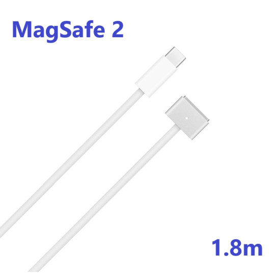 ΚΑΛΩΔΙΟ ΦΟΡΤΙΣΗΣ Type-C ΣΕ MagSafe 2 (1.8m) - ΛΕΥΚΟ