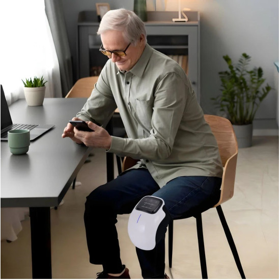 ΜΗΧΑΝΗΜΑ ΜΑΣΑΖ ΓΟΝΑΤΟΥ ΜΕ ΥΠΕΡΥΘΡΕΣ ΑΚΤΙΝΕΣ 3000mAh KM3000