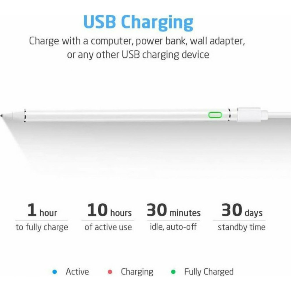ΓΡΑΦΙΔΑ ΑΦΗΣ ΨΗΦΙΑΚΗ ANDOWL Q-PENCIL ΓΙΑ SMARTPHONES/TABLET ΓΡΑΦΙΔΑ ΑΦΗΣ ΨΗΦΙΑΚΗ ANDOWL Q-PENCIL ΓΙΑ SMARTPHONES/TABLET