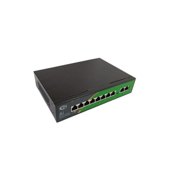 8CH POE Nework Ethernet Switch 48V 100Mbps Wifi Smart IP Camera 8 POE + 2 UPLINK 8CH POE Nework Ethernet Switch 48V 100Mbps Wifi Smart IP Camera 8 POE + 2 UPLINK