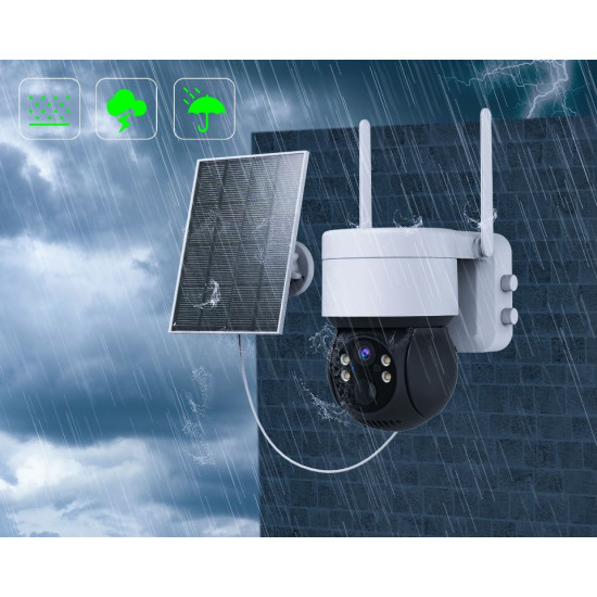 IP CAMERA ΡΟΜΠΟΤΙΚΗ ΜΕ ΗΛΙΑΚΟ ΠΑΝΕΛ ICSEE TQ2 ΑΔΙΑΒΡΟXH 1080P ΜΕ ΜΙΚΡΟΦΩΝΟ WiFi microSD Plug & Play IP CAMERA ΡΟΜΠΟΤΙΚΗ ΜΕ ΗΛΙΑΚΟ ΠΑΝΕΛ ICSEE TQ2 ΑΔΙΑΒΡΟXH 1080P ΜΕ ΜΙΚΡΟΦΩΝΟ WiFi microSD Plug & Play