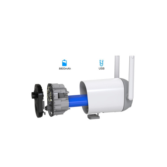 IP CAMERA ΜΕ ΗΛΙΑΚΟ ΠΑΝΕΛ VICOHOME TQ3 ΑΔΙΑΒΡΟXH 1080P ΜΕ ΜΙΚΡΟΦΩΝΟ WiFi microSD Plug & Play IP CAMERA ΜΕ ΗΛΙΑΚΟ ΠΑΝΕΛ VICOHOME TQ3 ΑΔΙΑΒΡΟXH 1080P ΜΕ ΜΙΚΡΟΦΩΝΟ WiFi microSD Plug & Play