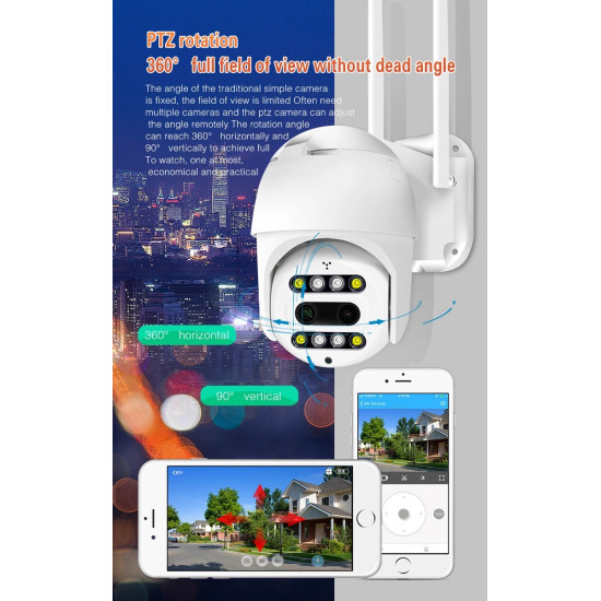 IP CAMERA ΡΟΜΠΟΤΙΚΗ ΕΞΩΤΕΡΙΚΟΥ ΧΩΡΟΥ 4MP ZOOM 10X VisionNet VN-4444PRO IP CAMERA ΡΟΜΠΟΤΙΚΗ ΕΞΩΤΕΡΙΚΟΥ ΧΩΡΟΥ 4MP ZOOM 10X VisionNet VN-4444PRO
