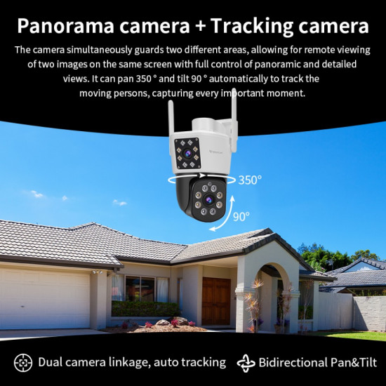 IP CAMERA VSTARCAM C662DR ΡΟΜΠΟΤΙΚΗ ΑΔΙΑΒΡΟΧΗ 2.0MP WiFi/ETHERNET MICROSD ΜΕ ΜΙΚΡΟΦΩΝΟ ΚΑΙ ΜΕΓΑΦΩΝΟ IP CAMERA VSTARCAM C662DR ΡΟΜΠΟΤΙΚΗ ΑΔΙΑΒΡΟΧΗ 2.0MP WiFi/ETHERNET MICROSD ΜΕ ΜΙΚΡΟΦΩΝΟ ΚΑΙ ΜΕΓΑΦΩΝΟ