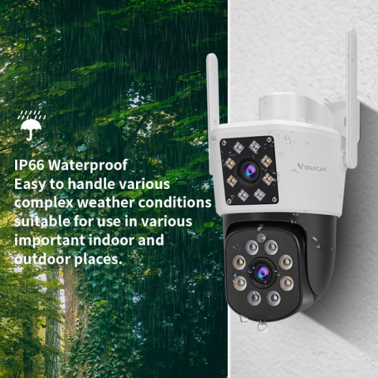 IP CAMERA VSTARCAM C662DR ΡΟΜΠΟΤΙΚΗ ΑΔΙΑΒΡΟΧΗ 2.0MP WiFi/ETHERNET MICROSD ΜΕ ΜΙΚΡΟΦΩΝΟ ΚΑΙ ΜΕΓΑΦΩΝΟ IP CAMERA VSTARCAM C662DR ΡΟΜΠΟΤΙΚΗ ΑΔΙΑΒΡΟΧΗ 2.0MP WiFi/ETHERNET MICROSD ΜΕ ΜΙΚΡΟΦΩΝΟ ΚΑΙ ΜΕΓΑΦΩΝΟ