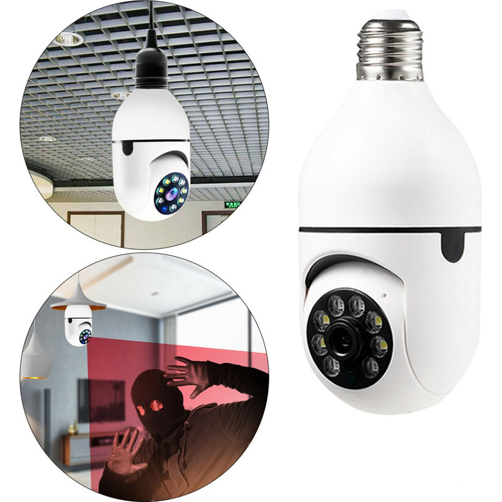 IP CAMERA YOOSEE E27 657773 MINI ΡΟΜΠΟΤΙΚΗ 2MP FHD ΜΕ WiFi microSD Plug & Play