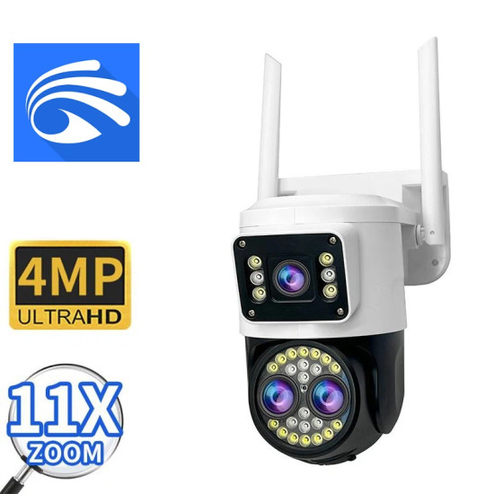 IP CAMERA YOOSEE GW20ZOOM ΑΔΙΑΒΡΟXH ΠΕΡΙΣΤΡΕΦΟΜΕΝΗ 4MP ΜΕ ΜΙΚΡΟΦΩΝΟ-ΗΧΕΙΟ WiFi/Ethernet ZOOM 11x IP CAMERA YOOSEE GW20ZOOM ΑΔΙΑΒΡΟXH ΠΕΡΙΣΤΡΕΦΟΜΕΝΗ 4MP ΜΕ ΜΙΚΡΟΦΩΝΟ-ΗΧΕΙΟ WiFi/Ethernet ZOOM 11x
