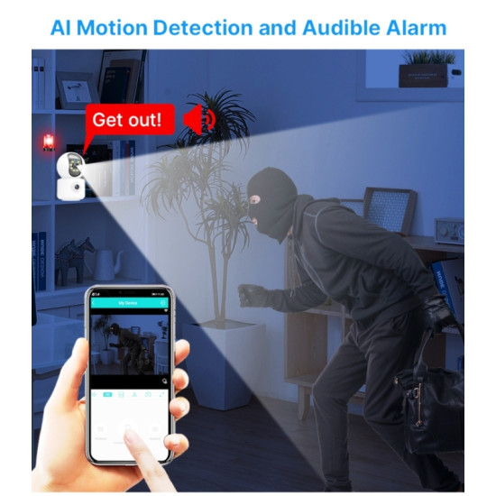 IP CAMERA YOOSEE GW22PRO ΠΕΡΙΣΤΡΕΦΟΜΕΝΗ 4.0 MP (2.0 MP+2.0 MP) ΜΕ ΜΙΚΡΟΦΩΝΟ-ΗΧΕΙΟ WiFi IP CAMERA YOOSEE GW22PRO ΠΕΡΙΣΤΡΕΦΟΜΕΝΗ 4.0 MP (2.0 MP+2.0 MP) ΜΕ ΜΙΚΡΟΦΩΝΟ-ΗΧΕΙΟ WiFi