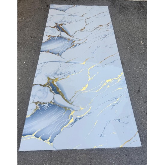 3D ΠΑΝΕΛ ΤΟΙΧΟΥ ΟΕΜ 280120WGB ΜΕ ΟΨΗ ΜΑΡΜΑΡΟΥ 280x120εκ. - ΛΕΥΚΟ/ΧΡΥΣΟ/ΜΠΛΕ