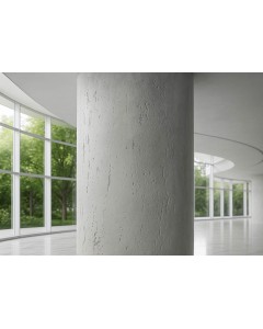 3D ΠΑΝΕΛ ΕΥΚΑΜΠΤΗΣ ΠΕΤΡΑΣ 104040 TRAVERTINE 60x120cm - LIGHT GREY