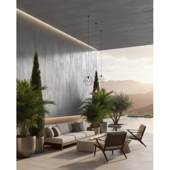 3D ΠΑΝΕΛ ΕΥΚΑΜΠΤΗΣ ΠΕΤΡΑΣ 104040 TRAVERTINE 60x120cm - LIGHT GREY 3D ΠΑΝΕΛ ΕΥΚΑΜΠΤΗΣ ΠΕΤΡΑΣ 104040 TRAVERTINE 60x120cm - LIGHT GREY