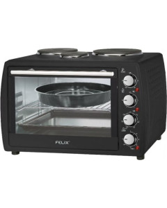 ΗΛΕΚΤΡΙΚΟ ΦΟΥΡΝΑΚΙ 45lt ΜΕ 3 ΕΣΤΙΕΣ Felix FXO-4504