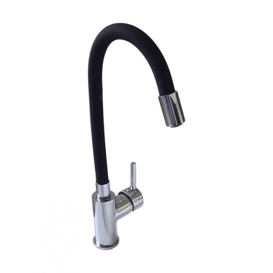 ΜΠΑΤΑΡΙΑ ΚΟΥΖΙΝΑΣ FLEX ΜΕ ΕΥΚΑΜΠΤΟ ΣΩΛΗΝΑ MINARDI 33301022 - ΜΑΥΡΗ