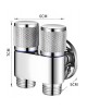 ΔΙΠΛΟΣ ΔΙΑΚΟΠΤΗΣ ΠΑΡΟΧΗΣ ΝΕΡΟΥ 1/2” TEMA 69141 - CHROME ΔΙΠΛΟΣ ΔΙΑΚΟΠΤΗΣ ΠΑΡΟΧΗΣ ΝΕΡΟΥ 1/2” TEMA 69141 - CHROME