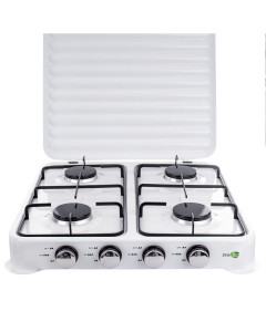 ΕΠΙΤΡΑΠΕΖΙΑ ΕΣΤΙΑ ΥΓΡΑΕΡΙΟΥ ΜΕ 4 ΕΣΤΙΕΣ STARLUX SGS-6004 51X51X9.5 εκ - ΛΕΥΚΗ 