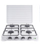 ΕΠΙΤΡΑΠΕΖΙΑ ΕΣΤΙΑ ΥΓΡΑΕΡΙΟΥ ΜΕ 4 ΕΣΤΙΕΣ STARLUX SGS-6004 51X51X9.5 εκ - ΛΕΥΚΗ 