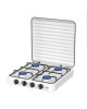 ΕΠΙΤΡΑΠΕΖΙΑ ΕΣΤΙΑ ΥΓΡΑΕΡΙΟΥ ΜΕ 4 ΕΣΤΙΕΣ STARLUX SGS-6004 51X51X9.5 εκ - ΛΕΥΚΗ 