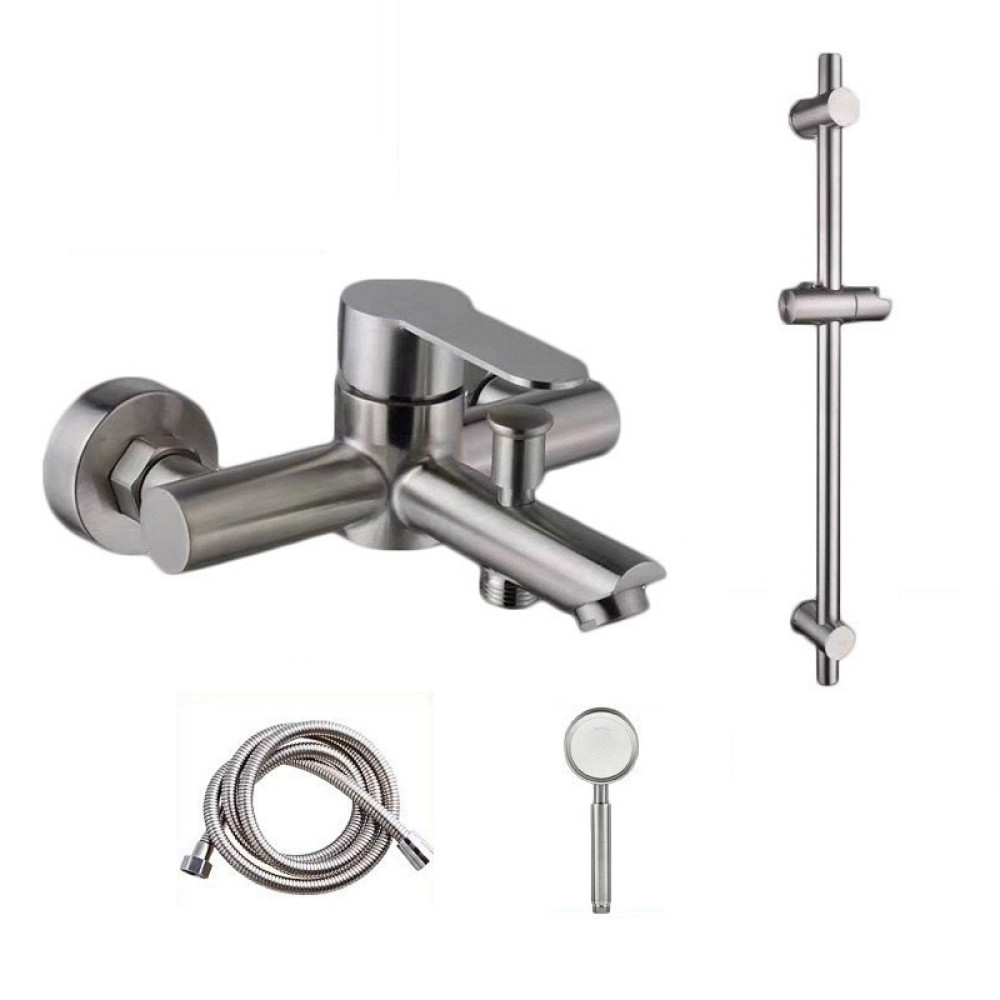 ΜΠΑΤΑΡΙΑ ΣΕΤ ΛΟΥΤΡΟΥ STEEL INOX MAT SNW-0002