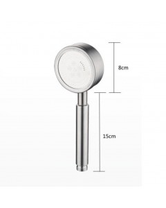 ΤΗΛΕΦΩΝΟ ΜΠΑΝΙΟΥ ΝΤΟΥΣ ΜΕΤΑΛΛΙΚΟ 304 LUX ΜΕ ΣΠΙΡΑΛ 1.5Μ WATTATINO ST-1030