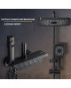 Ρυθμιζόμενη Στήλη Ντουζ με Μπαταρία 80-110cm WATTARINO WT-6080 - Μαυρο Ρυθμιζόμενη Στήλη Ντουζ με Μπαταρία 80-110cm WATTARINO WT-6080 - Μαυρο