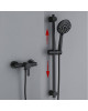 ΜΠΑΤΑΡΙΑ ΣΕΤ ΛΟΥΤΡΟΥ STEEL INOX MAT WATTARINO WT-3001 - ΜΑΥΡΟ ΜΠΑΤΑΡΙΑ ΣΕΤ ΛΟΥΤΡΟΥ STEEL INOX MAT WATTARINO WT-3001 - ΜΑΥΡΟ