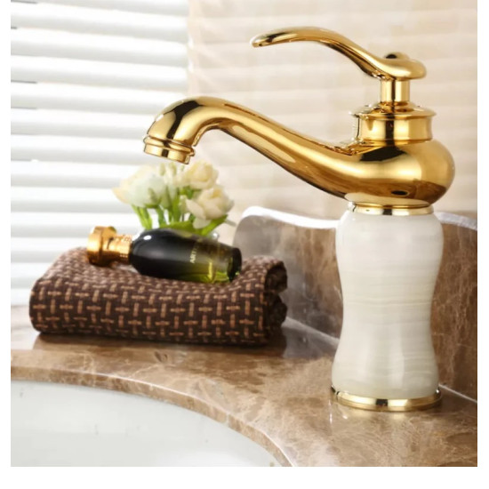 WASH BASIN MIXER RETRO WATTARINO WT-9001 - GOLD WASH BASIN MIXER RETRO WATTARINO WT-9001 - GOLD