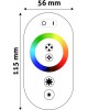ΑΣΥΡΜΑΤΟ LED RGB CONTROLLER ΜΕ ΧΕΙΡΙΣΤΗΡΙΟ ΑΦΗΣ 2.4G RF 12V-24VDC 73406