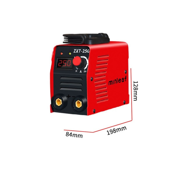 MINI ΗΛΕΚΤΡΟΚΟΛΛΗΣΗ INVERTER MINLEAF ARC-250 220V (250A/30V)