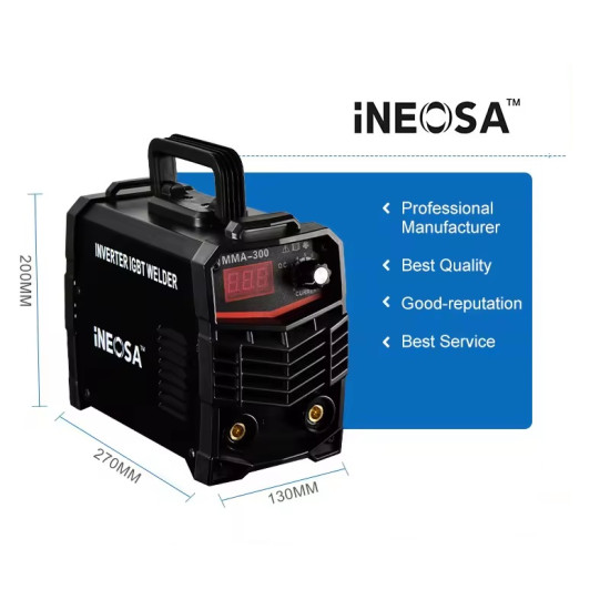 MINI ΗΛΕΚΤΡΟΚΟΛΛΗΣΗ INVERTER 300A INEOSA MMA-300 220V MINI ΗΛΕΚΤΡΟΚΟΛΛΗΣΗ INVERTER 300A INEOSA MMA-300 220V