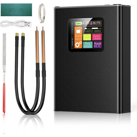 ΗΛΕΚΤΡΟΠΟΝΤΑ SE008 SPOT WELDER WELDING MACHINE ΜΕ ΟΘΟΝΗ 1.8inch