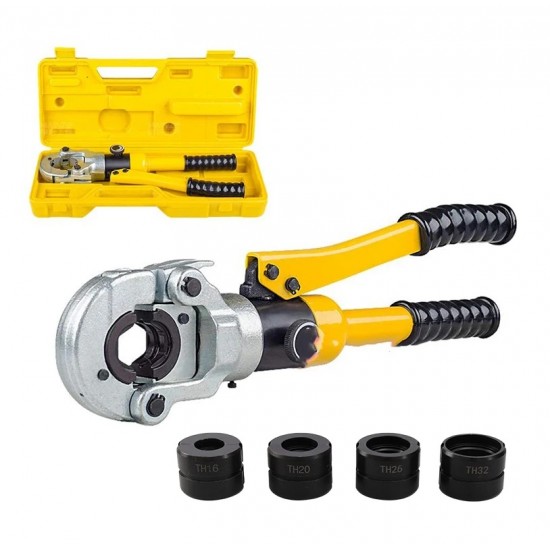 ΥΔΡΑΥΛΙΚΗ ΠΡΕΣΑ 6 ΤΟΝΩΝ ΓΙΑ ΠΙΕΣΗ ΕΞΑΡΤΗΜΑΤΩΝ ΓΙΑ ΣΩΛΗΝΕΣ PEX U/TH (16mm) (20mm) (26mm) (32mm)