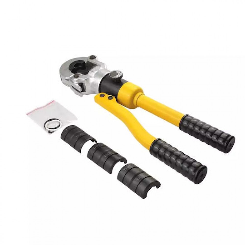 ΥΔΡΑΥΛΙΚΗ ΠΡΕΣΑ 6 ΤΟΝΩΝ ΓΙΑ ΠΙΕΣΗ ΕΞΑΡΤΗΜΑΤΩΝ ΓΙΑ ΣΩΛΗΝΕΣ PEX U/TH (16mm) (20mm) (26mm) (32mm)