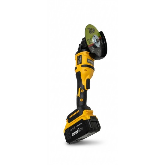 ΓΩΝΙΑΚΟΣ ΤΡΟΧΟΣ ΜΠΑΤΑΡΙΑΣ BRUSHLESS ΜΕ ΡΥΘΜΙΣΗ ΣΤΡΟΦΩΝ (ΔΥΟ ΜΠΑΤΑΡΙΕΣ) ΓΩΝΙΑΚΟΣ ΤΡΟΧΟΣ ΜΠΑΤΑΡΙΑΣ BRUSHLESS ΜΕ ΡΥΘΜΙΣΗ ΣΤΡΟΦΩΝ (ΔΥΟ ΜΠΑΤΑΡΙΕΣ)
