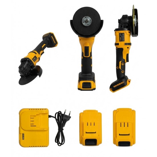 ΓΩΝΙΑΚΟΣ ΤΡΟΧΟΣ ΜΠΑΤΑΡΙΑΣ BRUSHLESS ΜΕ ΡΥΘΜΙΣΗ ΣΤΡΟΦΩΝ (ΔΥΟ ΜΠΑΤΑΡΙΕΣ) ΓΩΝΙΑΚΟΣ ΤΡΟΧΟΣ ΜΠΑΤΑΡΙΑΣ BRUSHLESS ΜΕ ΡΥΘΜΙΣΗ ΣΤΡΟΦΩΝ (ΔΥΟ ΜΠΑΤΑΡΙΕΣ)