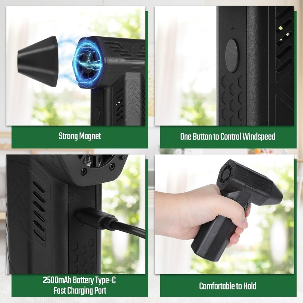 ΦΥΣΗΤΗΡΑΣ ΧΕΙΡΟΣ ΜΠΑΤΑΡΙΑΣ VIOLENT FAN X5 2500mAh