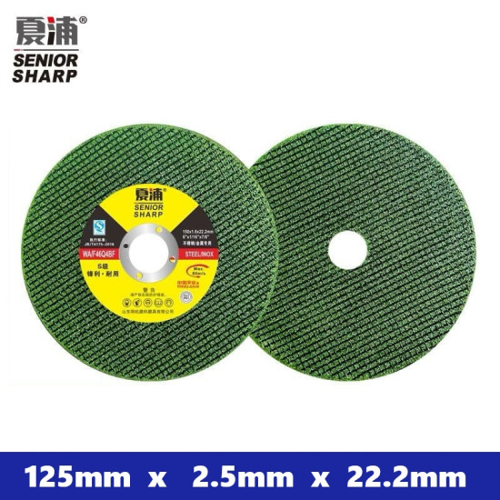ΔΙΣΚΟΣ ΚΟΠΗΣ ΣΙΔΗΡΟΥ/INOX 125mm SENIOR SHARP WA/F46QBF 125mm X 2.5mm X 22.2mm ΔΙΣΚΟΣ ΚΟΠΗΣ ΣΙΔΗΡΟΥ/INOX 125mm SENIOR SHARP WA/F46QBF 125mm X 2.5mm X 22.2mm