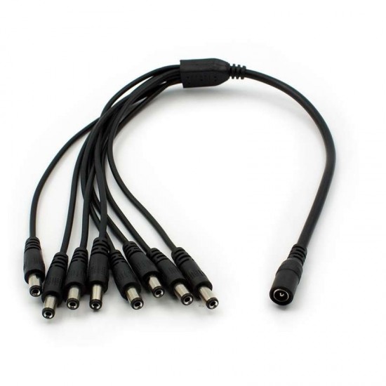 OEM CR-298 Διακλάδωση Τροφοδοσίας 1 Θηλυκό DC σε 8 Αρσενικά DC