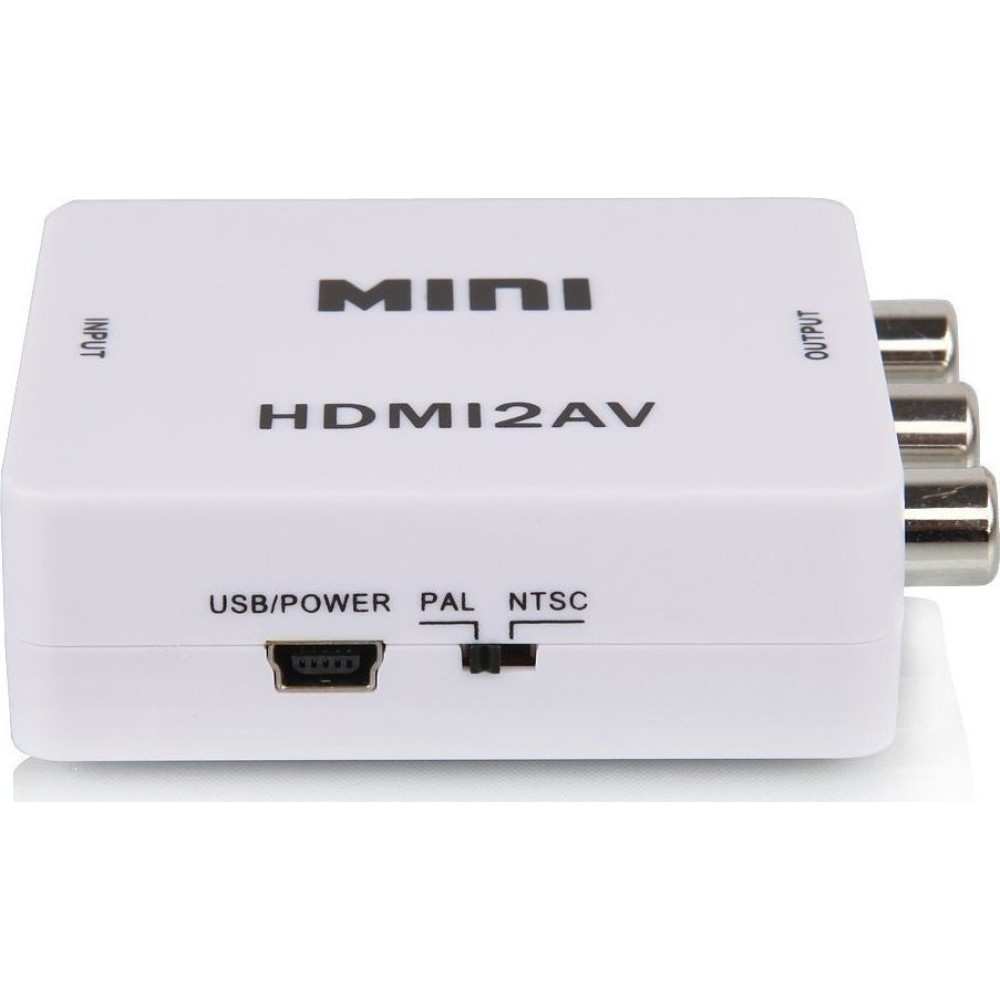 ΜΕΤΑΤΡΟΠΕΑΣ ΣΗΜΑΤΟΣ HDMI ΣΕ AV (3RCA) 1080P HDMI2AV ΜΕΤΑΤΡΟΠΕΑΣ ΣΗΜΑΤΟΣ HDMI ΣΕ AV (3RCA) 1080P HDMI2AV