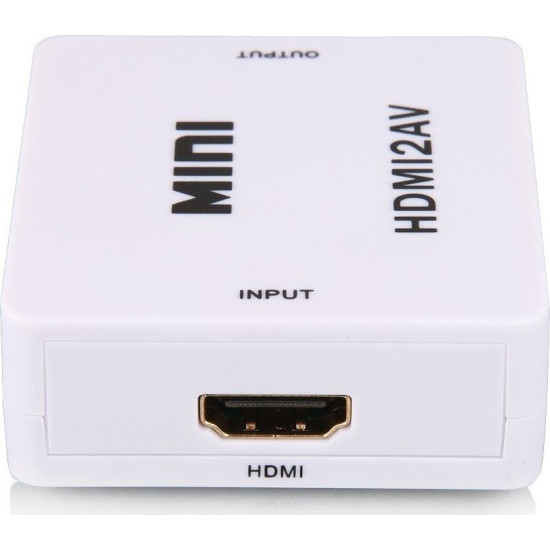ΜΕΤΑΤΡΟΠΕΑΣ ΣΗΜΑΤΟΣ HDMI ΣΕ AV (3RCA) 1080P HDMI2AV