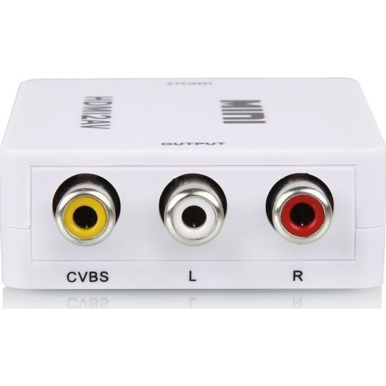 ΜΕΤΑΤΡΟΠΕΑΣ ΣΗΜΑΤΟΣ HDMI ΣΕ AV (3RCA) 1080P HDMI2AV